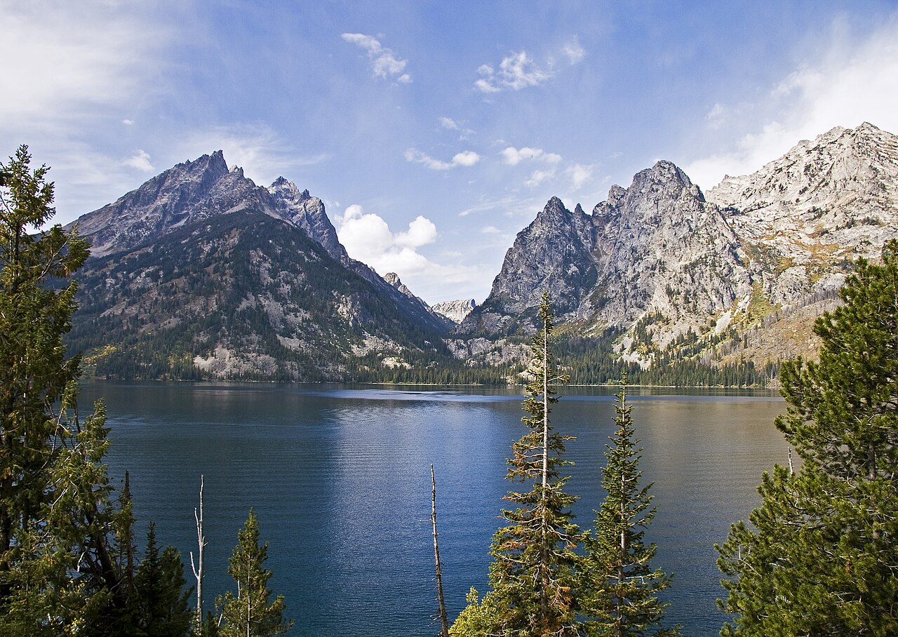 大提顿国家公园 Jenny Lake 与群山